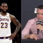 Colby Covington mocks Lakers star in 4th title congratulatory message