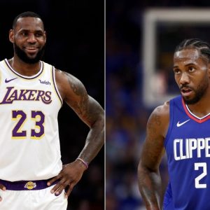 Kawhi Leonard's crown commercials irked Lakers