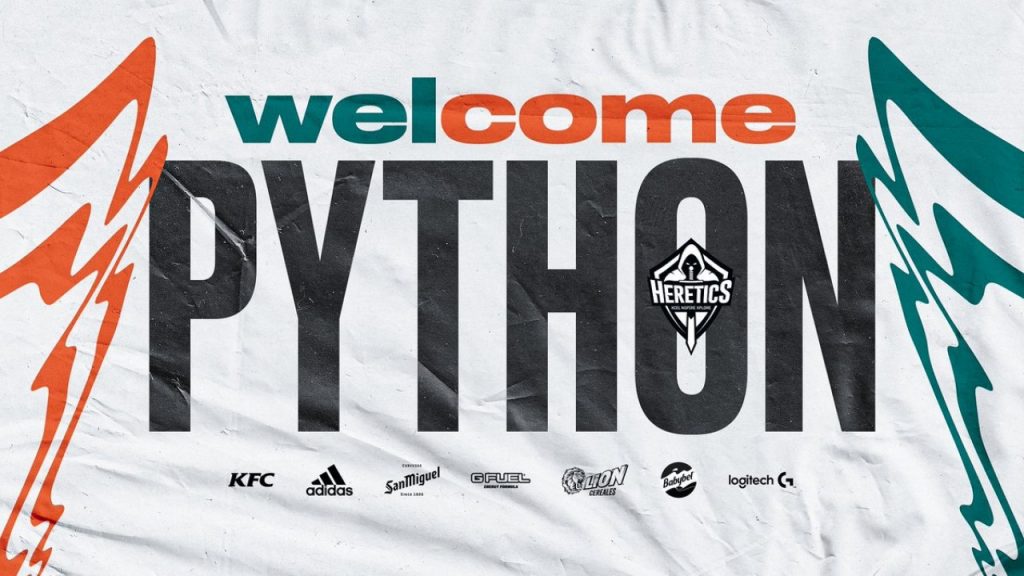 Heretics sign Python