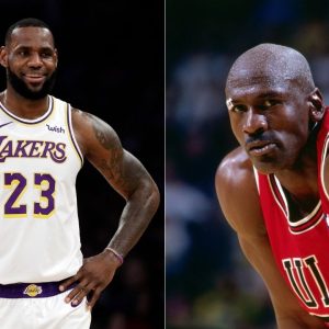 Lakers' LeBron James watches Michael Jordan's 'Last Dance