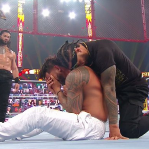 Jey Uso cast out of Anoa’i family as Roman Reigns retains WWE Universal Championship at Hell in a Cell