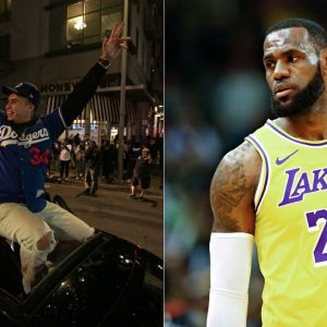 Lakers' LeBron James slammed for Dodgers' World Series win parade call amidst COVID-19 spike