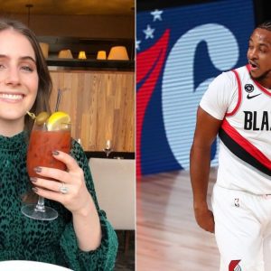 Is that CJ McCollum with another woman?': Blazers star responds to racy image with woman who isn't his wife