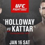 UFC News: Max Holloway Vs. Calvin Kattar Set To Headline January 16 Fight Night Event