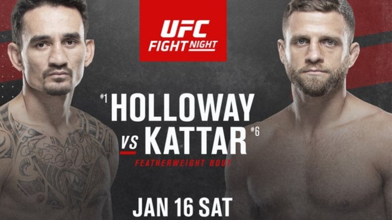 UFC News: Max Holloway Vs. Calvin Kattar Set To Headline January 16 Fight Night Event