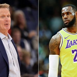 Steve Kerr throws shade at LeBron James and co.