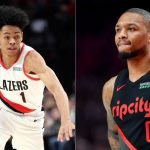 Damian Lillard hilariously reacts to Anfernee Simons having a girlfriend