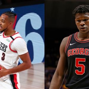 “Anthony Edwards can’t run in the West without a jumper”- CJ McCollum gives advice to number 1 pick