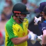 KL Rahul jokes around with Aaron Finch after Navdeep Saini's bouncer hits him on stomach
