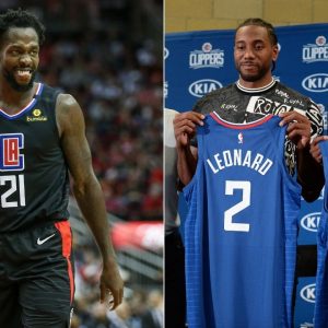 Patrick Beverley's hilarious reaction to Kawhi Leonard and PG13 joining Clippers