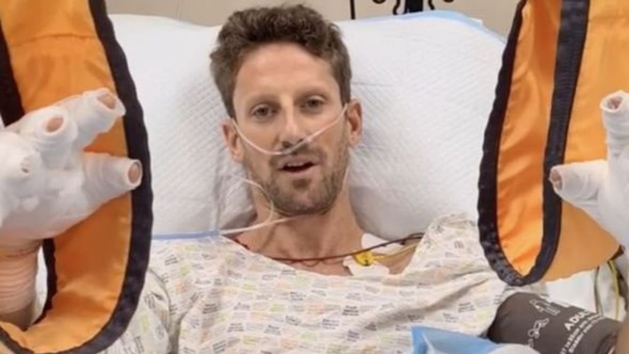 "You keep me alive, thankyou very much"- Romain Grosjean grateful of Bahrain marshals for quick response