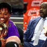 Dwight Howard responds sheepishly to a question of "Start Bench Trade"