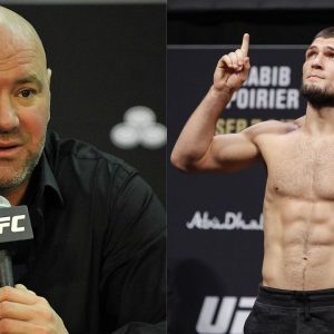 'He (Khabib Nurmagomedov) and I are going to get together and meet soon'- Dana White On the Status of the Lightweight Belt