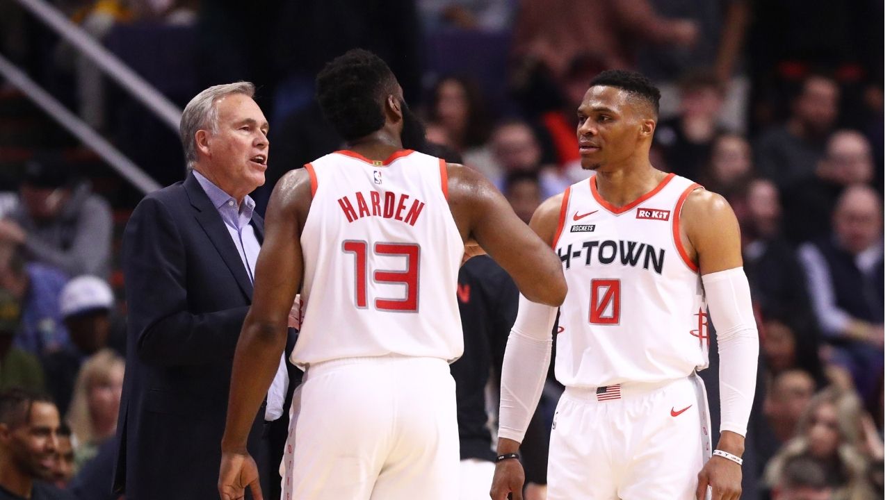 Russell Westbrook and James Harden had several verbal spats