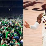 Lakers' LeBron James on Notre Dam's win over Clemson