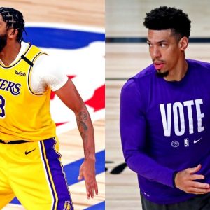 “Congrats AD!”- Danny Green accidentally reveals where Anthony Davis will sign his next contract