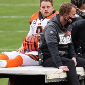 Joe Burrow Injury Video & Hit Today : Watch Joe Burrow, No. 1 Overall Pick, Carted Off Field With Leg Injury
