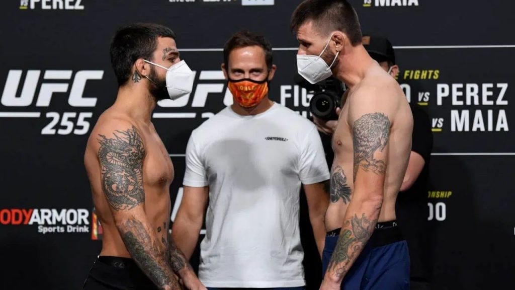 Tim Means Gets The Better Of An Animated Mike Perry At UFC 255