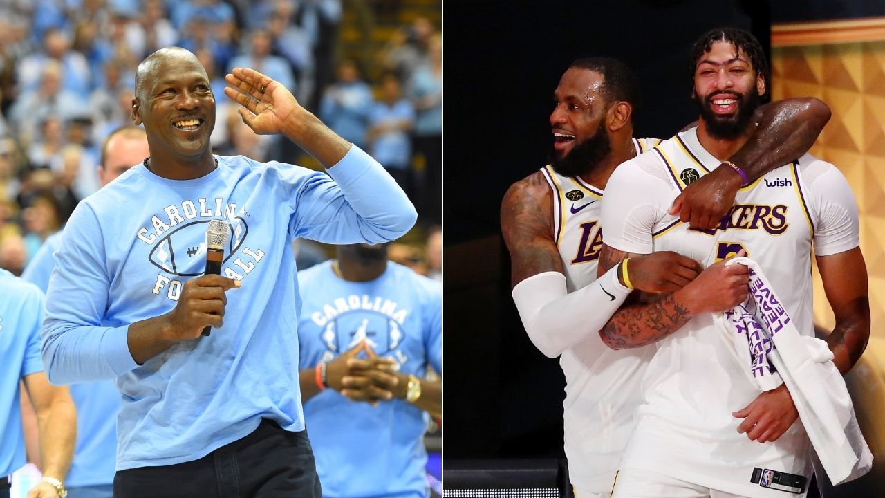 Michael Jordan is LeBron James' favourite player': Anthony Davis