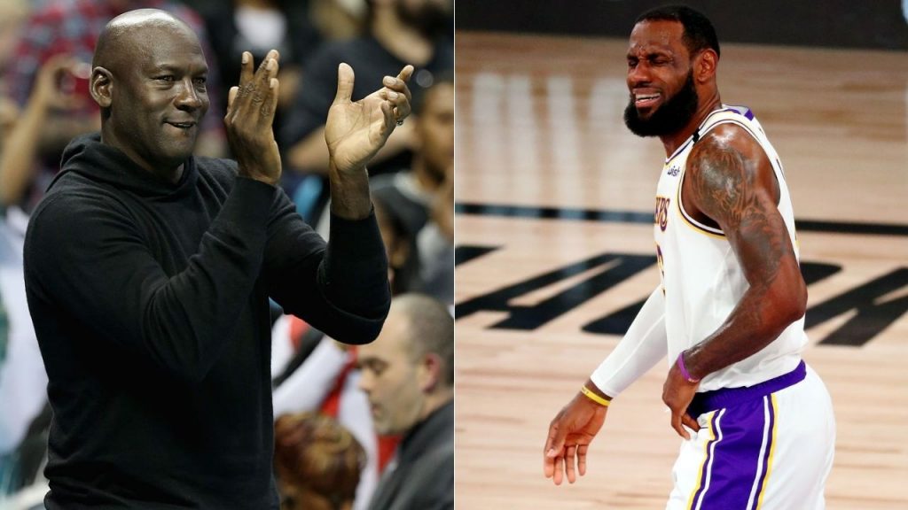 When people compare LeBron James with Michael Jordan, I vomit