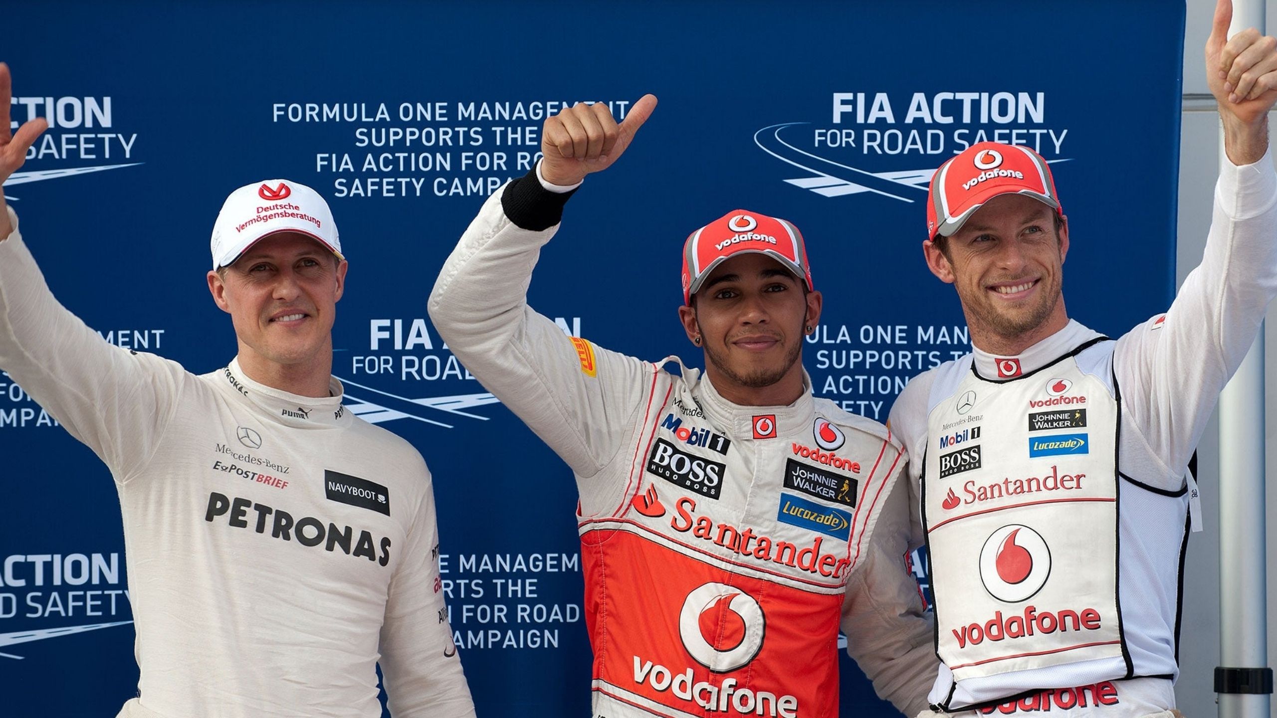 "You are always going to compare yourself against Michael Schumacher" - Jenson Button believes former McLaren teammate Lewis Hamilton will win record 8th title