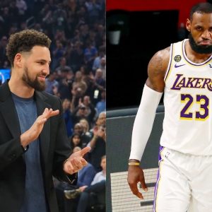 Lakers' LeBron James sends good wishes for speedy recovery from injury to Warriors star Klay Thompson