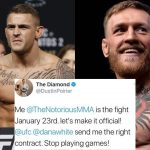 Dustin Poirier Indicates Fight With Conor McGregor isn't Official In a Deleted Tweet