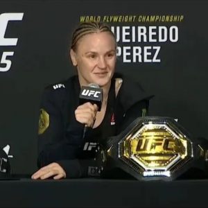 Watch: Valentina Shevchenko Gives a Befitting Reply To a Reporter Who Asked Her How Long She Intends To Keep Fighting
