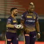 Is Andre Russell playing today's IPL 2020 match vs Rajasthan Royals?