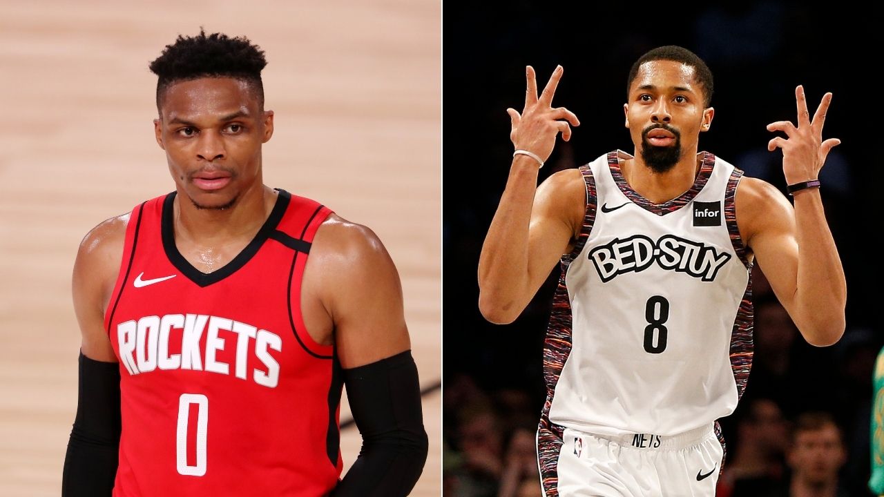Spencer Dinwiddie roasts Rockets for Russell Westbrook's Twitter birthday wish