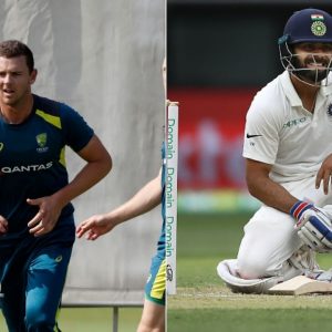 "Don't think Virat's absence will hurt India," says Josh Hazlewood on Virat Kohli missing three Tests in Australia