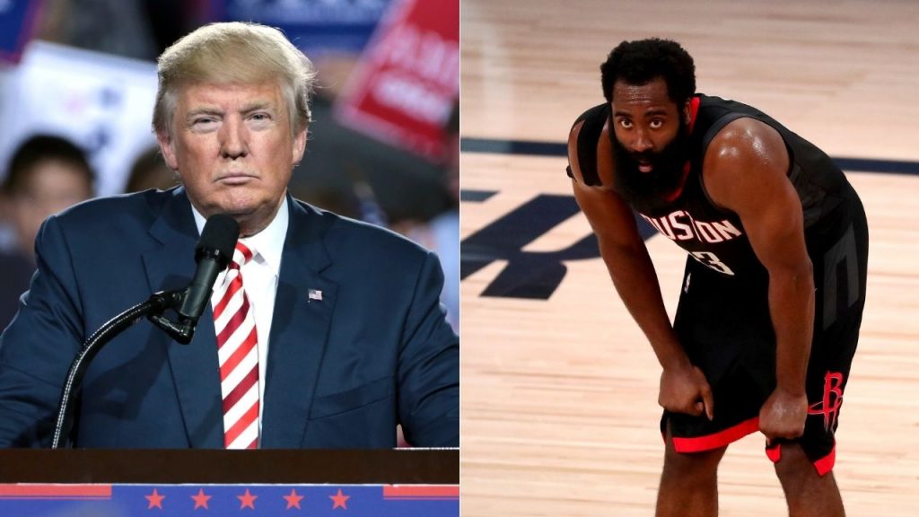 James Harden leaving Rockets because of Donald Trump connection
