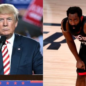 James Harden leaving Rockets because of Donald Trump connection