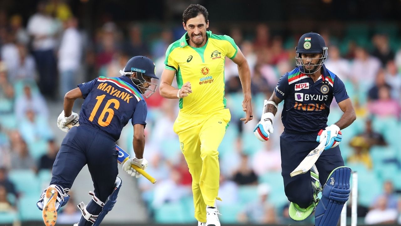Why is Mitchell Starc not playing today's 3rd ODI between Australia and India?