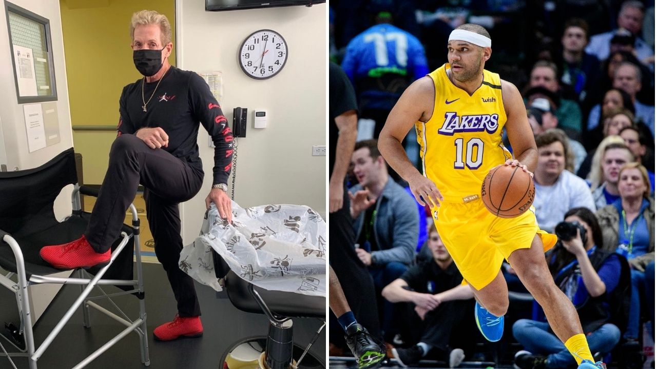 'LeBron James was the MVP last season': Skip Bayless doesn't like Jared Dudley pushing Lakers star Anthony Davis for MVP