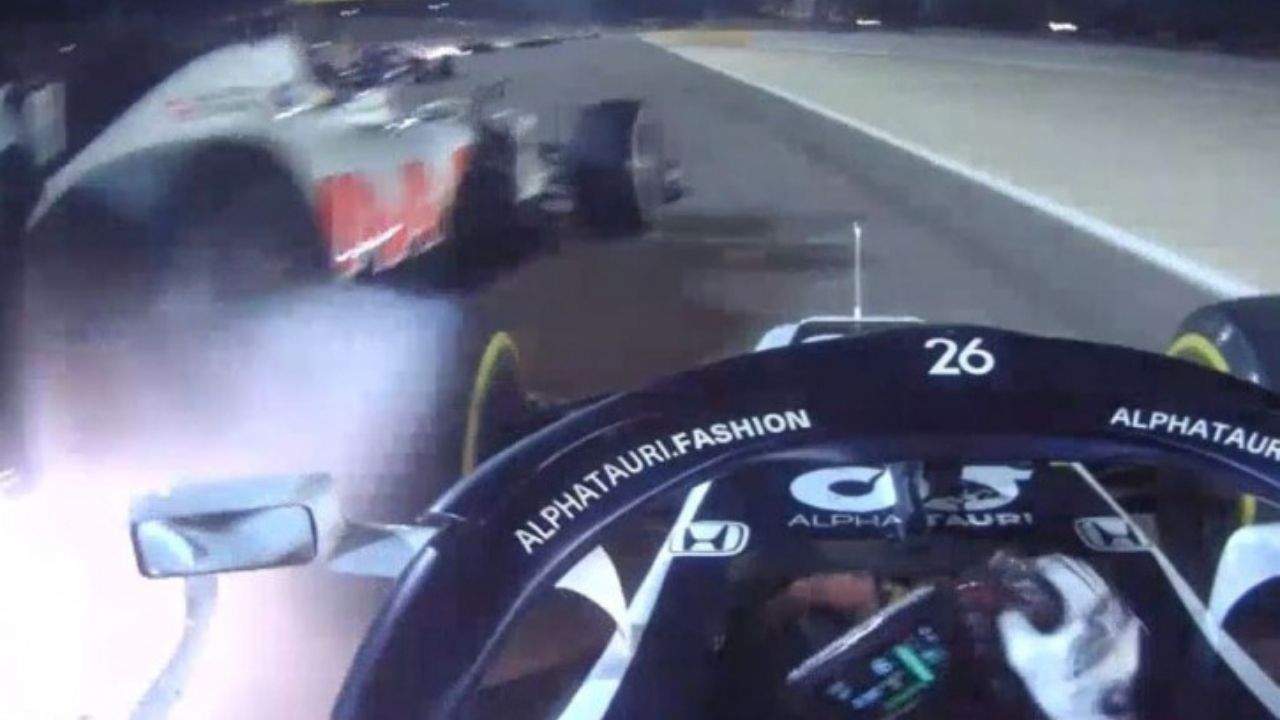 "There is no way I could have seen Danny being there"- Romain Grosjean claims innocence for crash against Daniil Kvyat