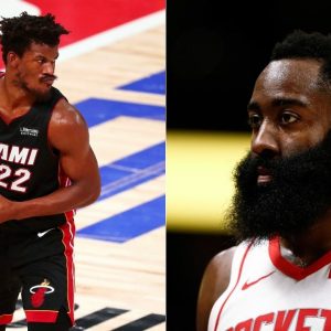 'His beard looks well nourished': Jimmy Butler gives hilarious take on a post about James Harden joining Heat