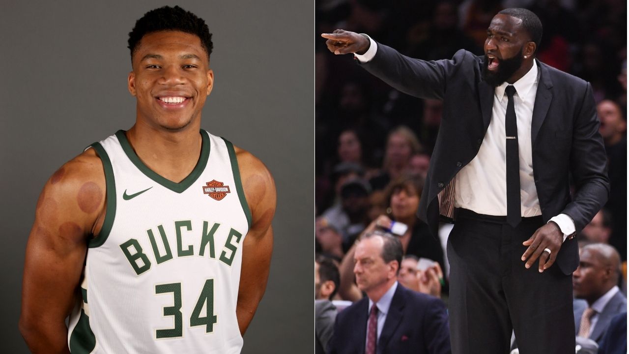 'Giannis Antetokounmpo ran from James Harden and Luka Doncic': Kendrick Perkins' take on Bucks star interjected by Woj's Jayson Tatum comment