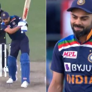 Virat Kohli dismissal: Indian captain left astonished after getting out to Mitchell Swepson in Canberra T20I