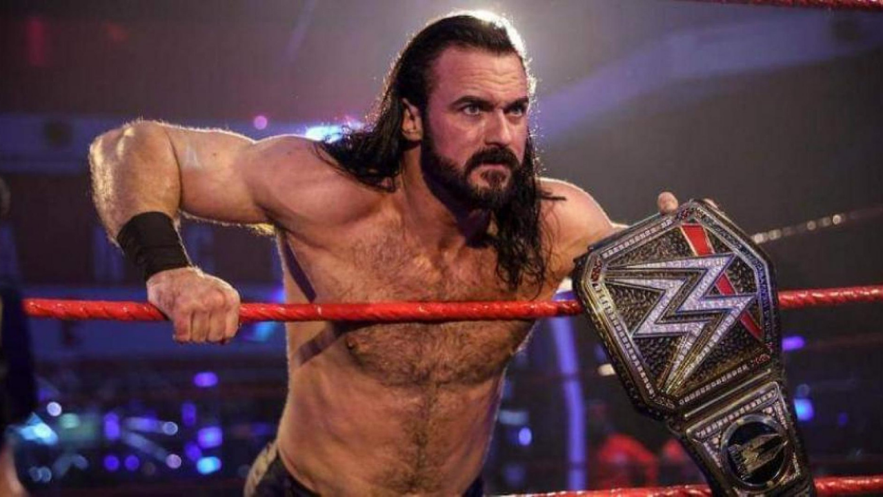 Drew McIntyre responds to criticism of being in the WWE title picture for over a year