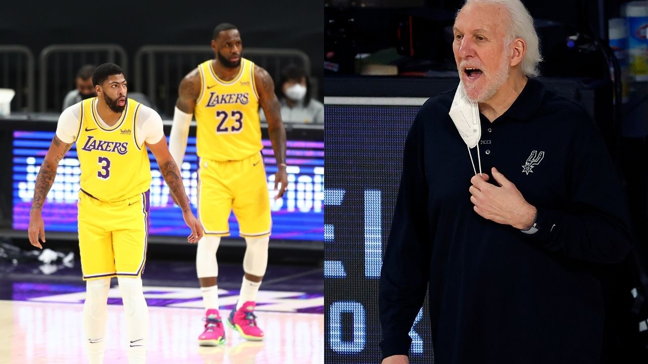 ‘Tell LeBron James and Anthony Davis to play more defense’: When Gregg Popovich took a jibe at the Lakers duo via Danny Green