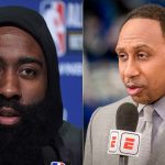 James Harden (Left) and Stephen A Smith (Right)