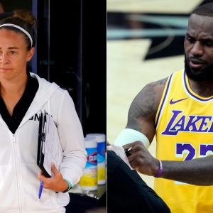 ‘Beautiful to see her barking out calls’: Lakers’ LeBron James responds to Spurs' Becky Hammon making history as first woman NBA coach