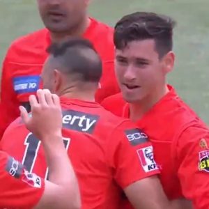 Youngest player to play BBL: Watch 15-year old Noor Ahmad picks maiden Big Bash wicket on Melbourne Renegades debut