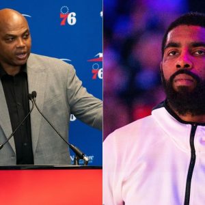 "Half man, half-a-season!": Charles Barkley takes a shot at Kyrie Irving ahead of broadcasting the Wizards-Nets game on TNT