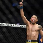 Jose Aldo cuts a confident figure ahead of his fight against Marlon Vera at UFC Vegas 17