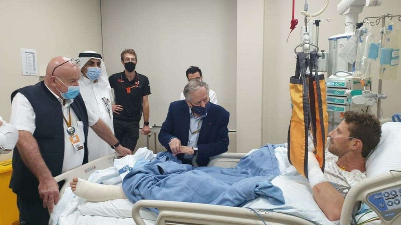 "I wanted him to speak with his wife"- Jean Todt reveals what happened when he went to see Romain Grosjean