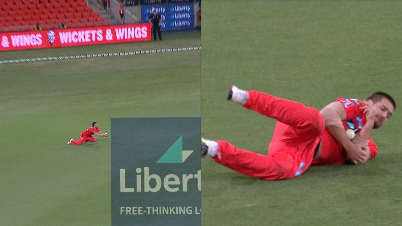 Rilee Rossouw catch vs Sydney Sixers: Watch Rossouw grabs terrific juggling catch to dismiss Jordan Silk in BBL 10