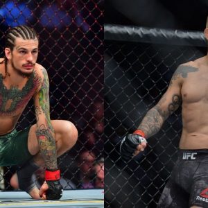 Sean O'Malley Mocks TJ Dillashaw By Highlighting a Physical Attribute Of His