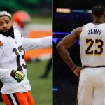 “WASHHHHEDDDD LeBron James": Odell Beckham Jr makes sarcastic comment on Lakers star's Instagram post